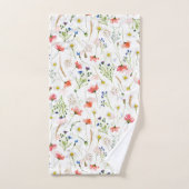 Le Meadow Fleur sauvage scandinave (Serviette à main)