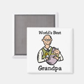 Le meilleur aimant papi du monde (Recto/Verso)