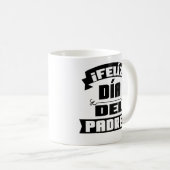 Le meilleur cadeau espagnol de tasse de café de (Devant droit)