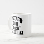 Le meilleur cadeau espagnol de tasse de café de (Devant gauche)