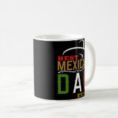 Le meilleur cadeau mexicain de tasse de café de (Devant droit)