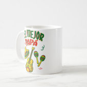 Le meilleur cadeau toujours espagnol de tasse de (Devant gauche)