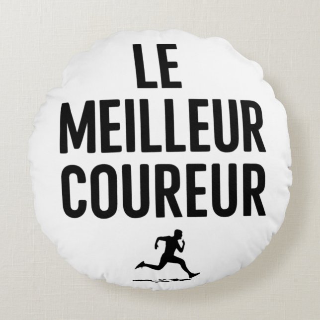 le meilleur coureur coussin (Devant)