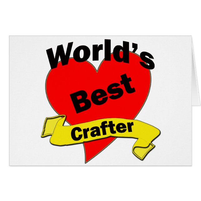 Le meilleur Crafter du monde (Devant horizontal)