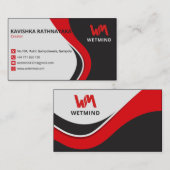 Le meilleur design carte de visite pour votre entr (Devant / Derrière)