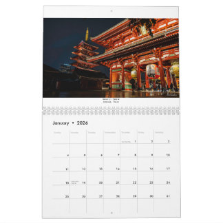 Le meilleur du Japon - Calendrier 2026