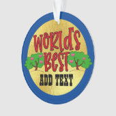 Le meilleur du monde que vous nommez l'ornement (devant)