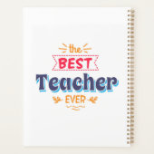 Le meilleur enseignant jamais (Dos)