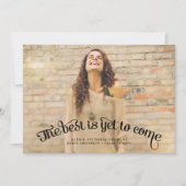 Le meilleur est encore à venir Faire-part de diplô (Devant)