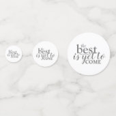 Le meilleur est encore à venir Table Confetti (Devant)