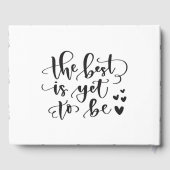 Le Meilleur Est Encore D'Être Un Livre D'Invité (Verso)