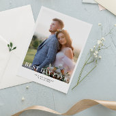 LE MEILLEUR JOUR | carte de mariage merci