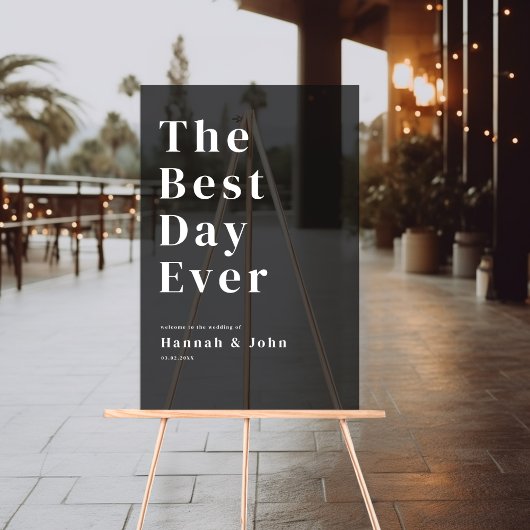 Le Meilleur Jour Jamais ! Moderne, audacieux, Mari