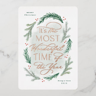 Le meilleur moment de l'année Carte de Noël