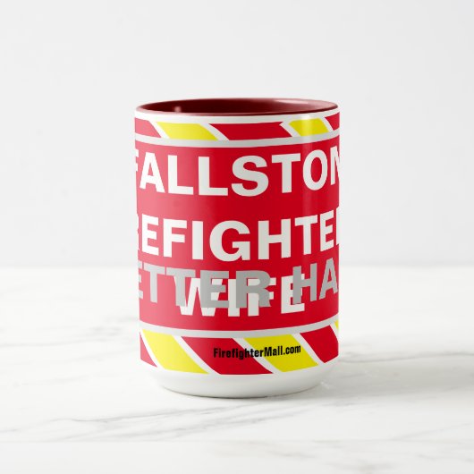 LE MEILLEUR MUG DE LA MOITIÉ DE FALLSTON FIREFIGHT (Centre)