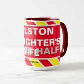 LE MEILLEUR MUG DE LA MOITIÉ DE FALLSTON FIREFIGHT (Devant droit)