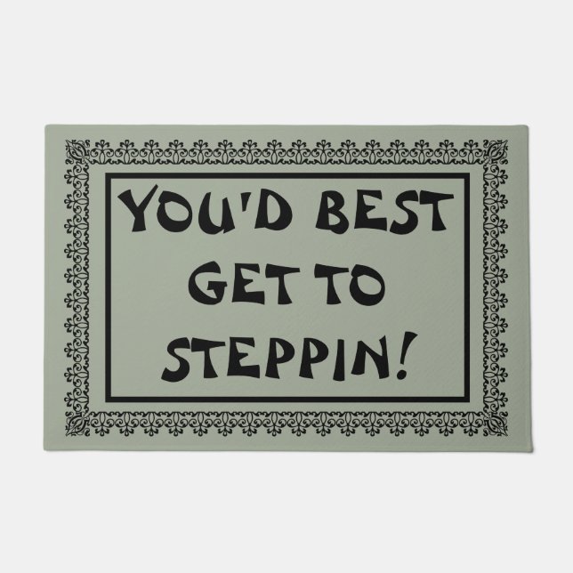 Le meilleur obtiennent le tapis de porte de (Devant)