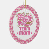 Le meilleur ornement de cadeau de maman de (Droite)