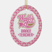 Le meilleur ornement de cadeau de professeur de la (Droite)