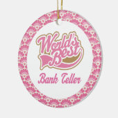 Le meilleur ornement de cadeau du guichetier du (Gauche)