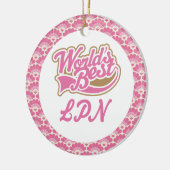 Le meilleur ornement de cadeau du LPN du monde (Gauche)