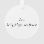 Le MEILLEUR ornement de cadeau du patron du MONDE (dos)