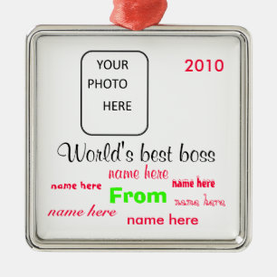 Le meilleur ornement de Noël du patron du monde