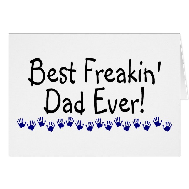 Le meilleur papa de Freakin jamais (Devant horizontal)