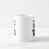 Le meilleur papa du monde sur la tasse (Centre)