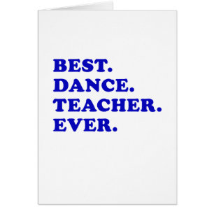 Le meilleur professeur de danse jamais