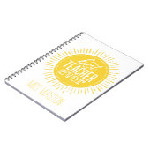 Le meilleur professeur jamais, carnet fait sur (Côté gauche)