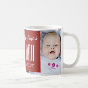 Le meilleur rouge de tasse de Noël de papa de