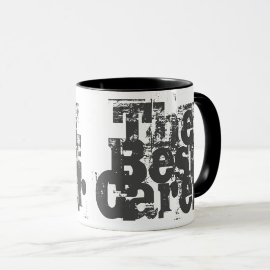 Le meilleur soin - Mug à café à deux tons (Devant droit)