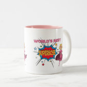 Le meilleur SUPERBOSS du monde - tasse drôle de (Devant droit)