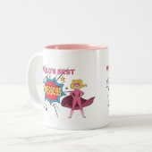 Le meilleur SUPERBOSS du monde - tasse drôle de (Devant gauche)