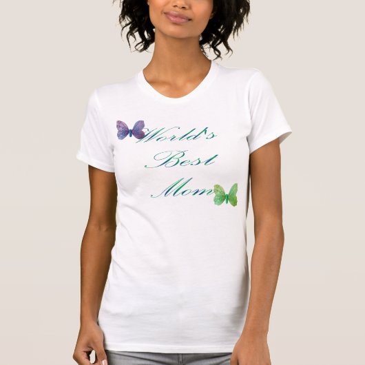Le meilleur T-shirt de la maman du monde (Devant)