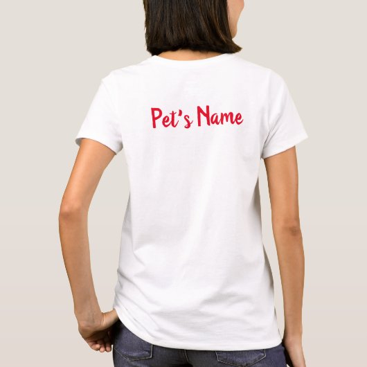 Le meilleur T-shirt parent pour animaux de compagn (Dos)