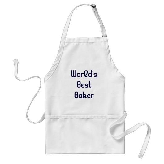 Le meilleur tablier de Baker du monde (Devant)