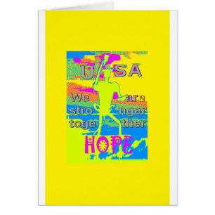 Le meilleur USA Hope Hillary forte ensemble