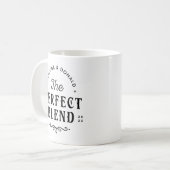 Le mélange parfait de Mariage cadeau café Mug (Devant gauche)