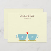 Le Mélange Parfait Merci Cartes (Devant / Derrière)