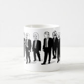 le meme comique de rage fait face à la tasse (Centre)