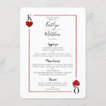 Le menu Collection de Mariages de cartes de jeu Mo<br><div class="desc">Célébrez dans le style avec ces cartes de menu mariages design et très tendance. Ce design est facile à personnaliser avec votre libellé d'événement spécial et vos invités seront ravis quand ils verront ces menus fabuleux.</div>