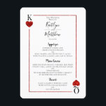 Le menu Collection de Mariages de cartes de jeu Mo<br><div class="desc">Célébrez dans le style avec ces cartes de menu mariages design et très tendance. Ce design est facile à personnaliser avec votre libellé d'événement spécial et vos invités seront ravis quand ils verront ces menus fabuleux.</div>