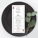 Le menu Collection de Mariages de cartes de jeu Mo<br><div class="desc">Célébrez dans le style avec ces cartes de menu mariages design et très tendance. Ce design est facile à personnaliser avec votre libellé d'événement spécial et vos invités seront ravis quand ils verront ces menus fabuleux.</div>