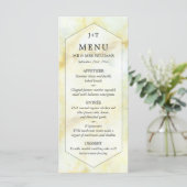 Le menu élégant de la collection de Mariages en ma (Debout devant)