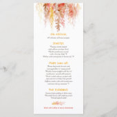 Le menu en cascade couleur marron orange (Dos)