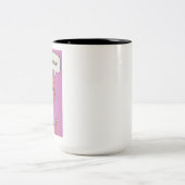 Le Meow Oranje Cartoon kat Mok (Center)