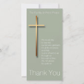 Le Merci croisé d'or de sympathie choisissent la (Devant)