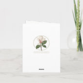 Le Merci funèbre carde des souvenirs aimés par | (Dos)